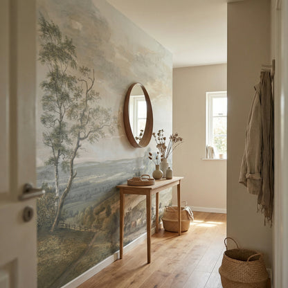 Design­tapete Vintage Land­schaft