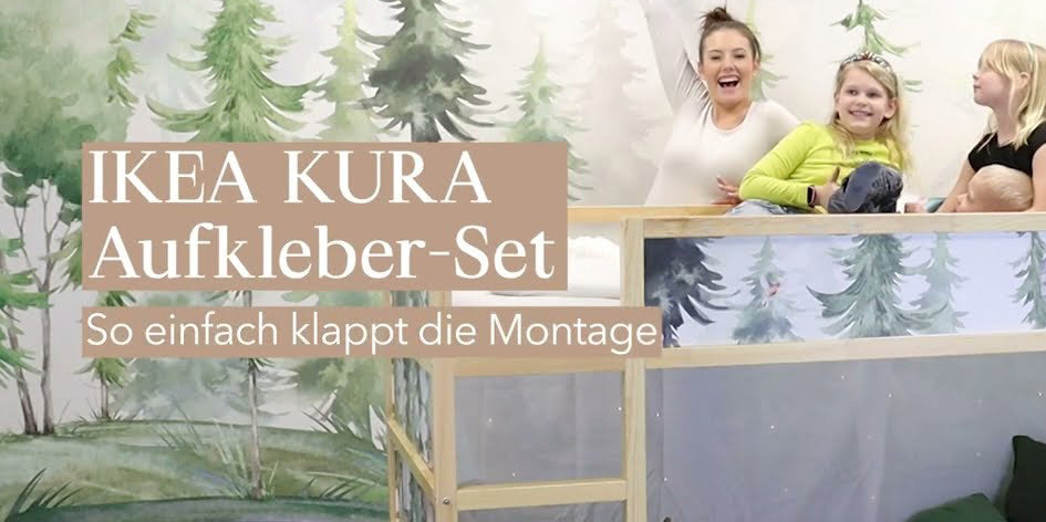 Load video: So einfach machst du dein Kura-Bett einzigartig.